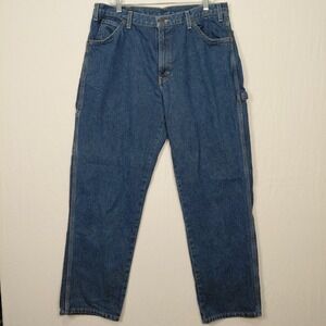 Vintage Dickies Carpenter Jeans Mens Size 36x32 Y2K  Wide Leg Workwear Skater